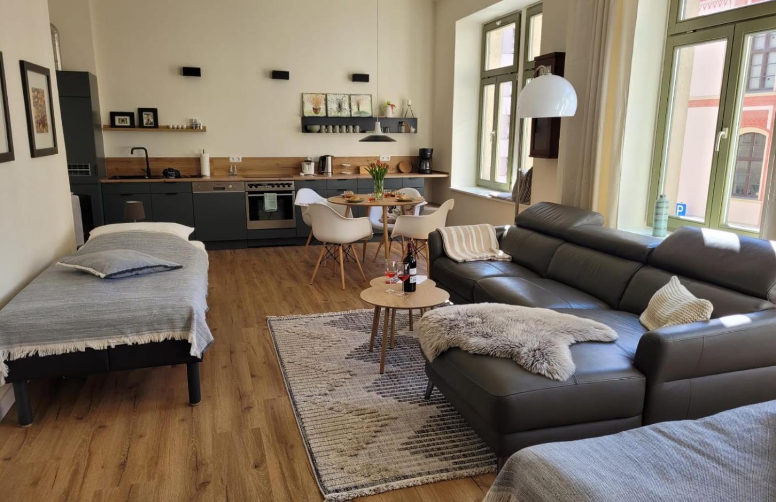 Cosel Apartment Altstadt Radfahrer Balkon Meißen Εξωτερικό φωτογραφία