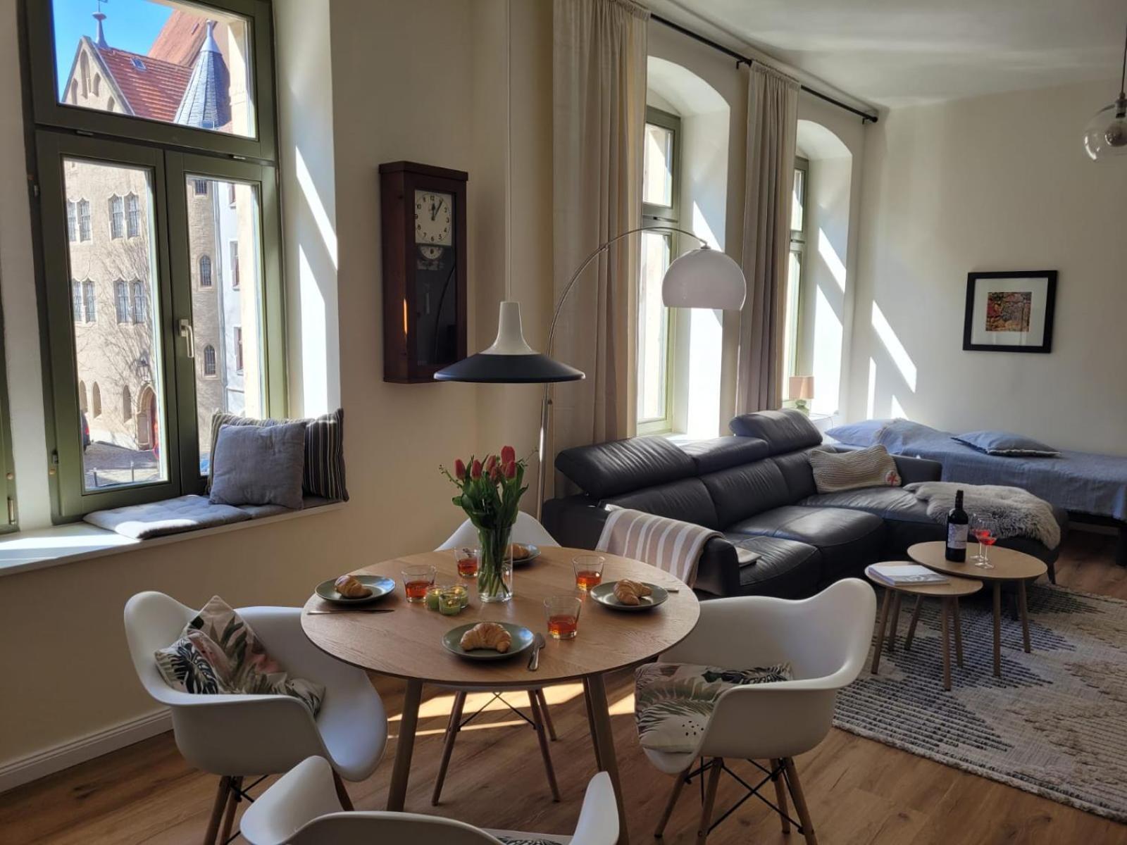 Cosel Apartment Altstadt Radfahrer Balkon Meißen Εξωτερικό φωτογραφία